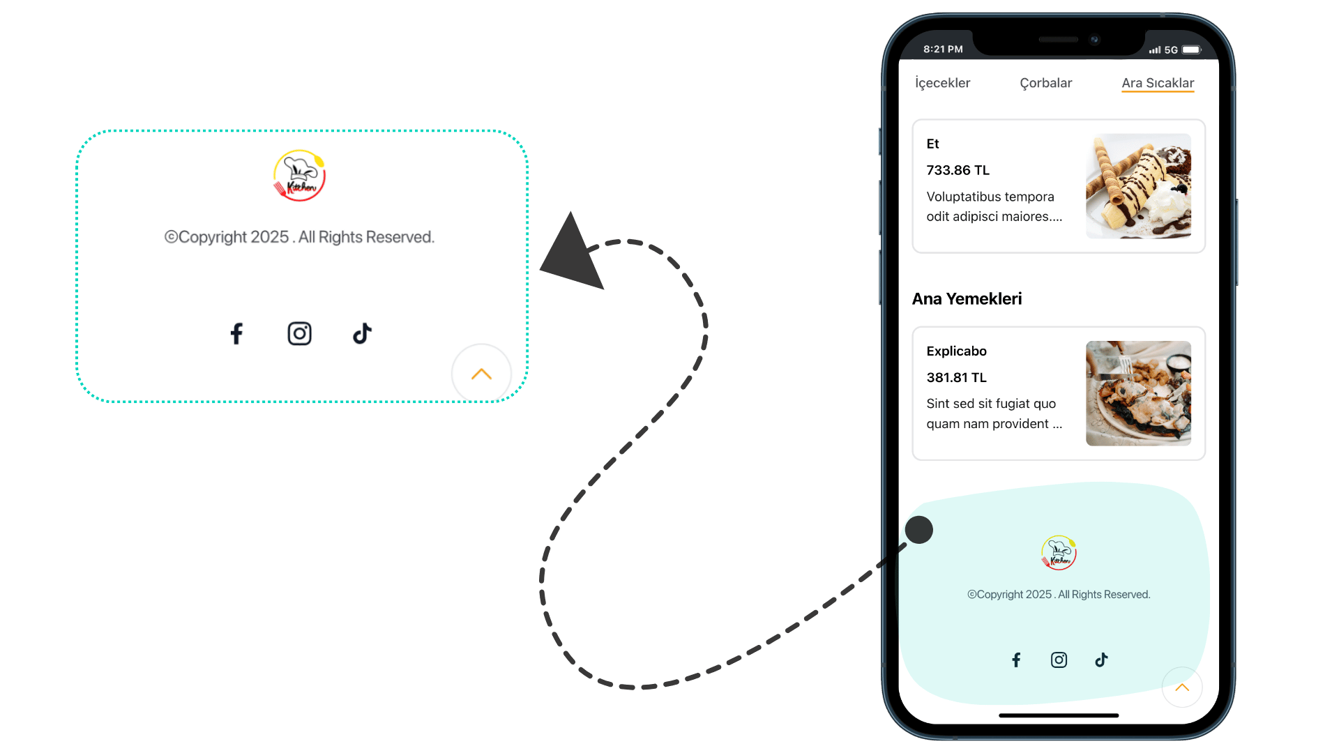 Interactive Footer